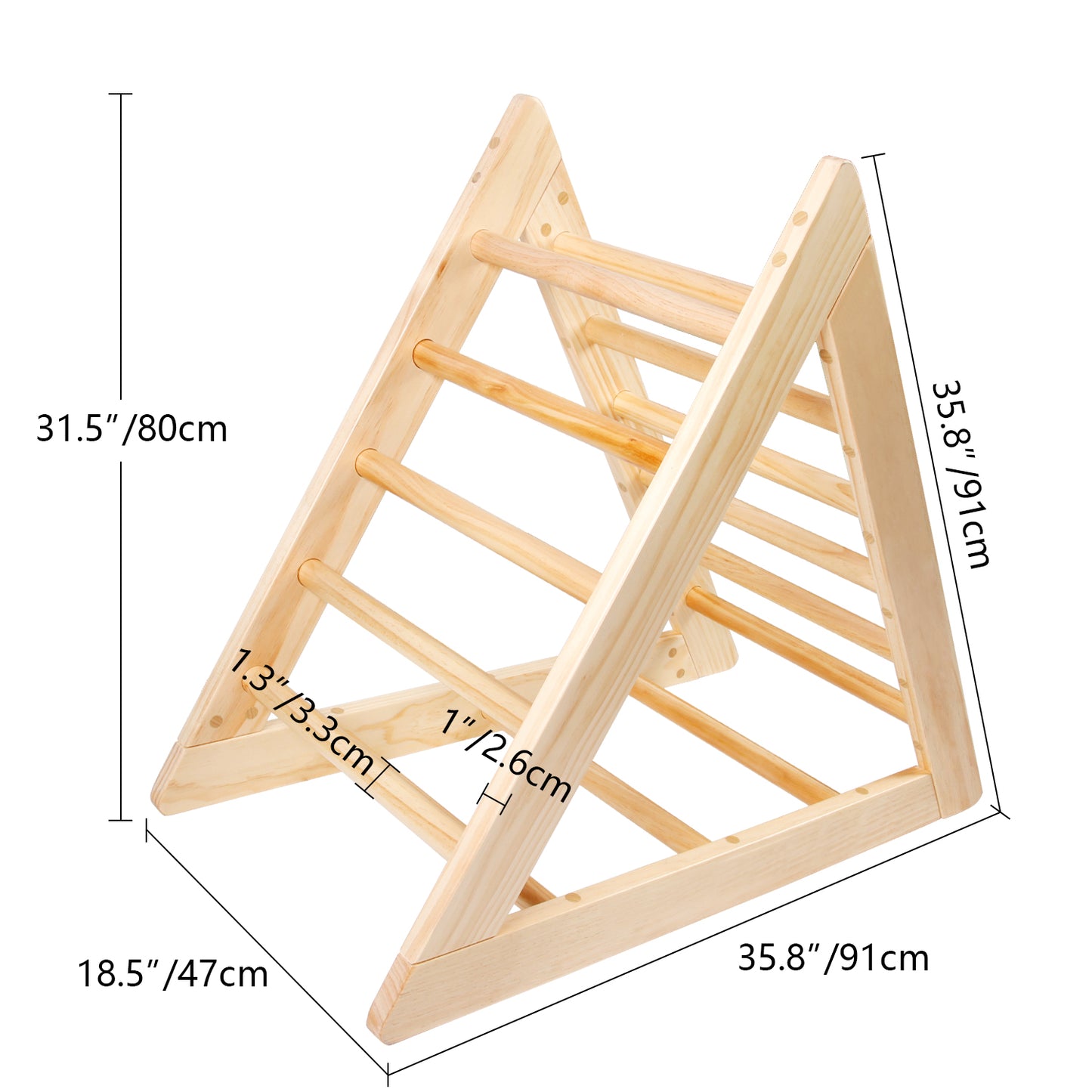 Triangle Climber Ladder Climbing Ladder Slide